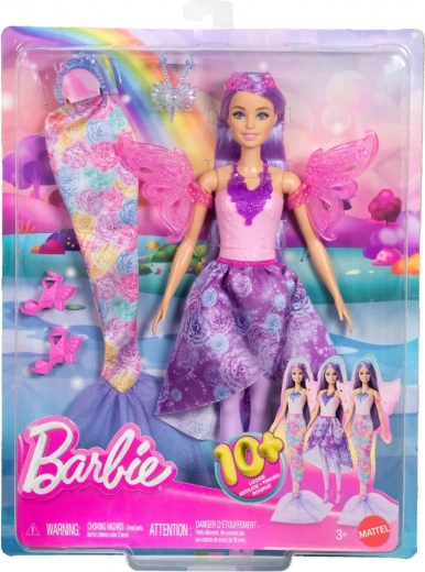 Barbie Pravljični preobleki – punčka