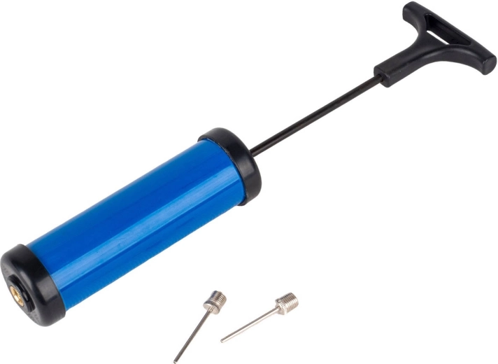 Compact pump for balls and sports equipment