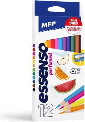 dišeče trikotne barvice MFP Essenso 12 kos z šilčkom