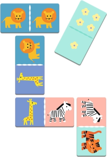 Barvne domine za preprosto ujemanje