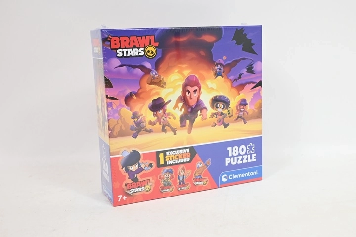 Clementoni Brawl Stars sestavljanka 180 kosov v kvadratni škatli