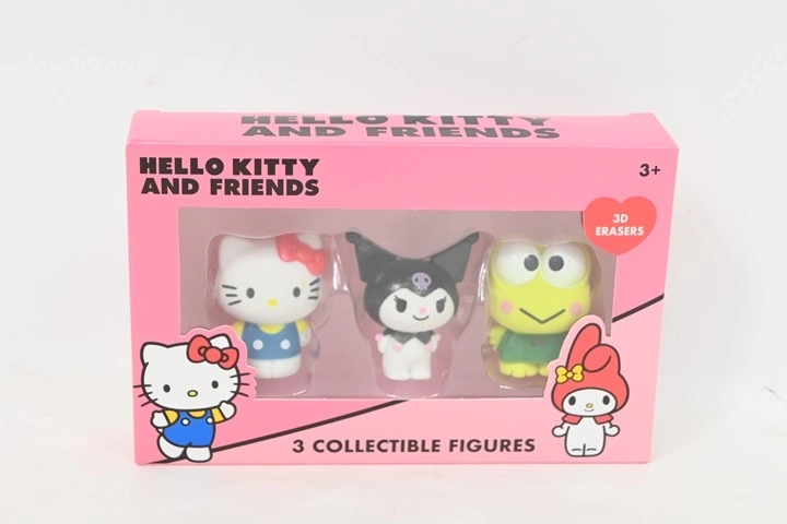 Hello Kitty and Friends 3D radirke – set 3 kosov