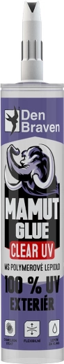 Prozorno lepilo MAMUT GLUE CLEAR UV, 290 ml