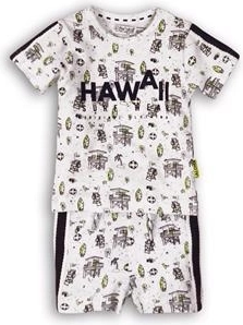 Otroški poletni komplet DIRKJE C-SO BRIGHT Lifeguard, belo-mornarski