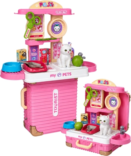 2-in-1 suitcase: clinic and grooming salon