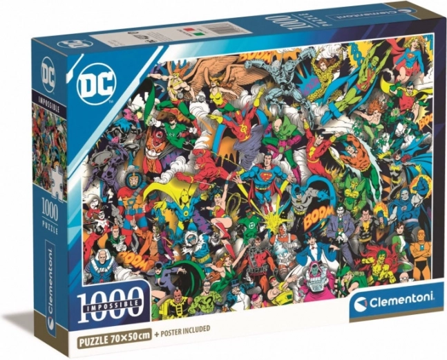 Sestavljanka 1000 kosov Impossible DC Comics