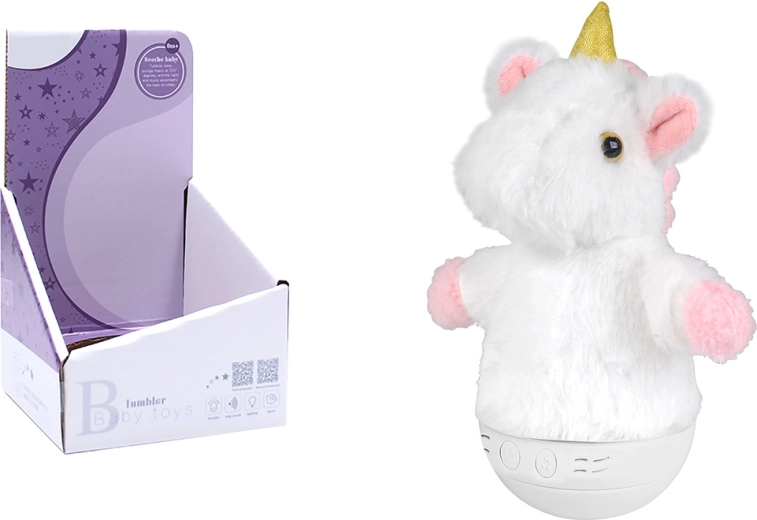 Uspavalček z osvetlitvijo in glasbo samorog