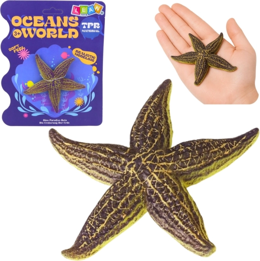 Gumijasta realistična figurica morske zvezde 9,5 cm