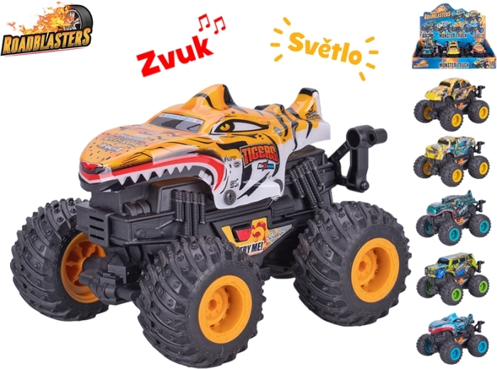 Roadblasters monster truck 12 cm s svetlobo in zvokom