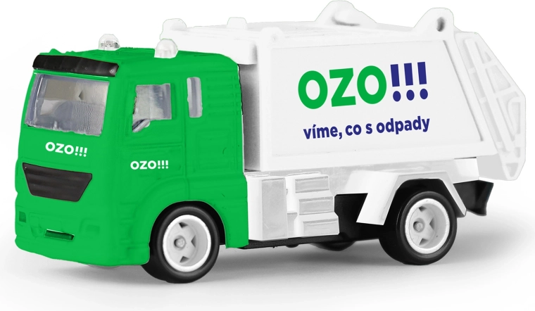 Kovinski smetarski tovornjak OZO 7 cm