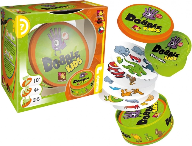 Dobble Kids – hitra zaznavna igra z živalmi