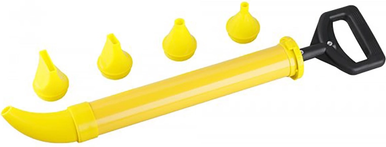 Fugirna pištola s 5 nastavki