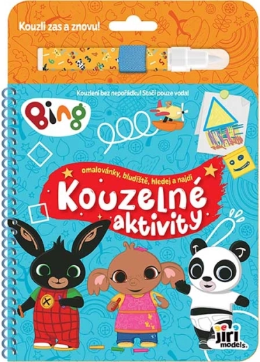 Čarobne aktivnosti Bing – vodne pobarvanke z vodnim peresom