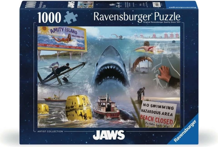 Ravensburger puzzle Artist Collection: Jaws 1000 pieces