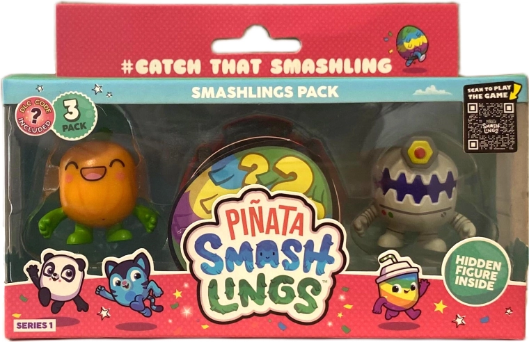 3 naključni liki iz serije 1 v vsakem paketu