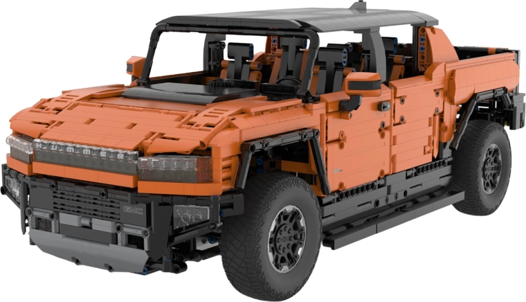Podroben model Hummer EV v merilu 1:10