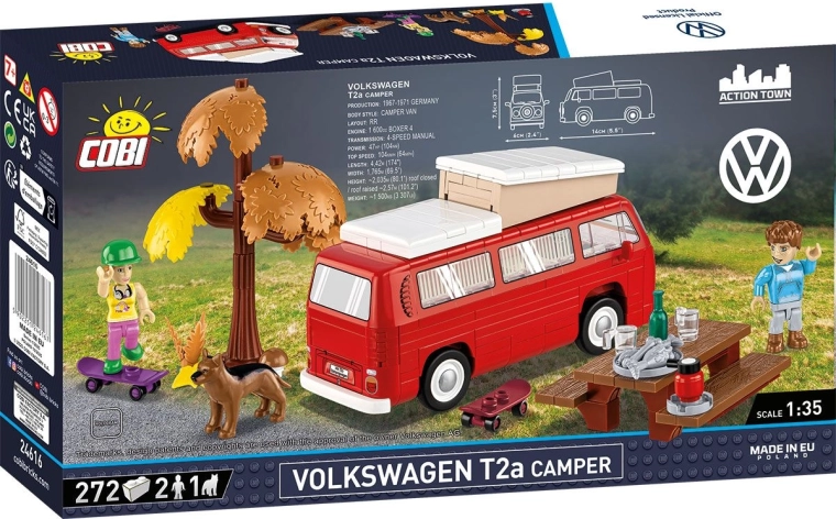 Iconic Volkswagen T2a in 1:35 scale