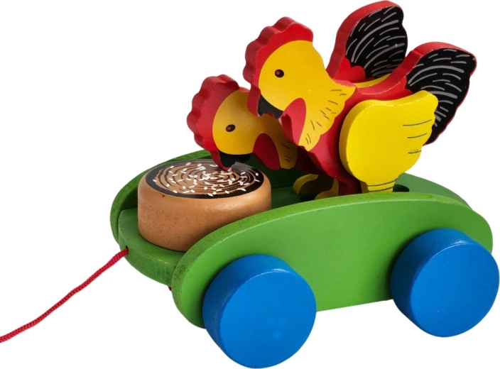 Pikaste kokoške v gibanju