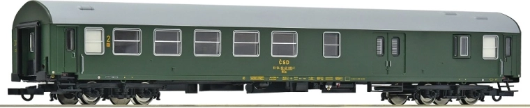 Osebni vagon s prtljažnim prostorom tipa Y 2. razreda ČSD H0