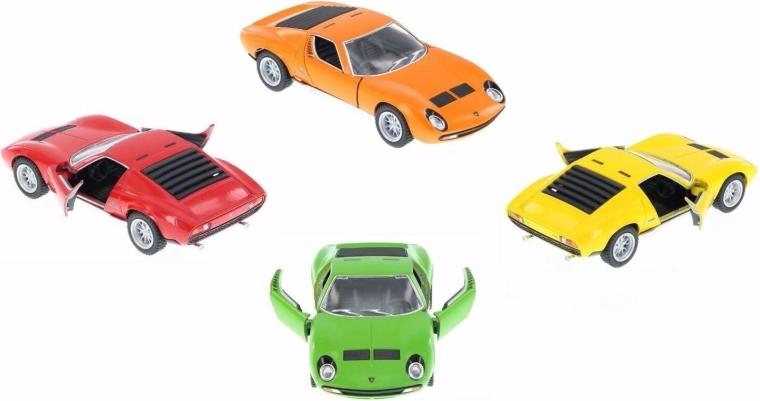Kovinski model Lamborghini Miura P400 SV 1971
