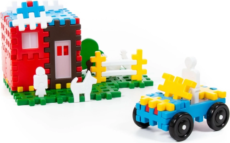 Build a house, a garden, and a car