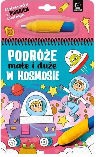 Pobarvanka z vodnim flomastrom – vesolje