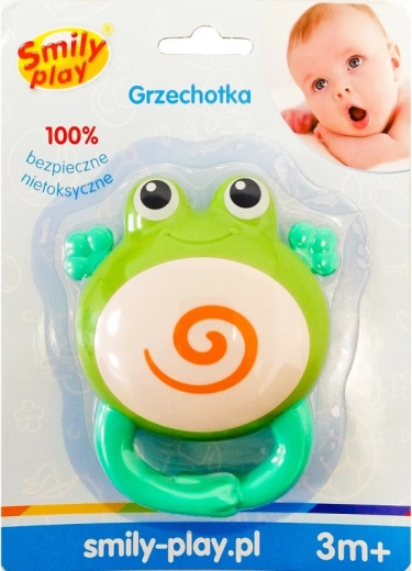 Otroška ropotuljica Žaba