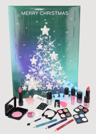 Adventni kozmetični koledar Crystal Teal Time