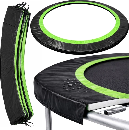 Zaščitna obloga za vzmeti trampolina Lean 180–183 cm 6 ft črna