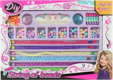 Velik set dodatkov za lase za male modne ikone