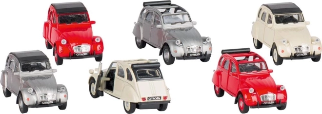 Model avta Citroën 2CV kovinski