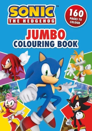 Knjiga pobarvank Ježek Sonic