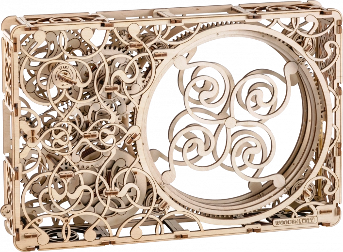 Mehanska slika – lesene 3D sestavljanke