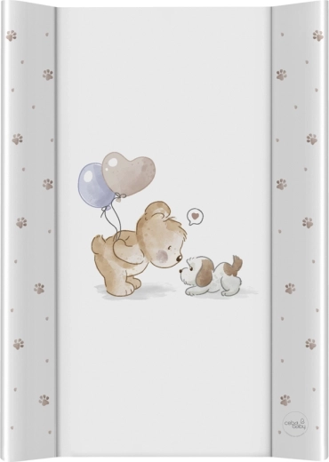 Ceba Baby previjalna podloga za posteljico s trdo desko Ultra Light Friends Forever 50 × 70 cm