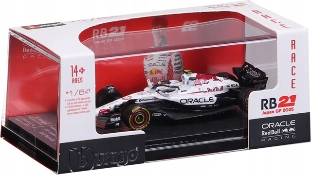 Bburago model formule 1 Oracle Red Bull Racing RB21 Yuki Tsunoda 1:64