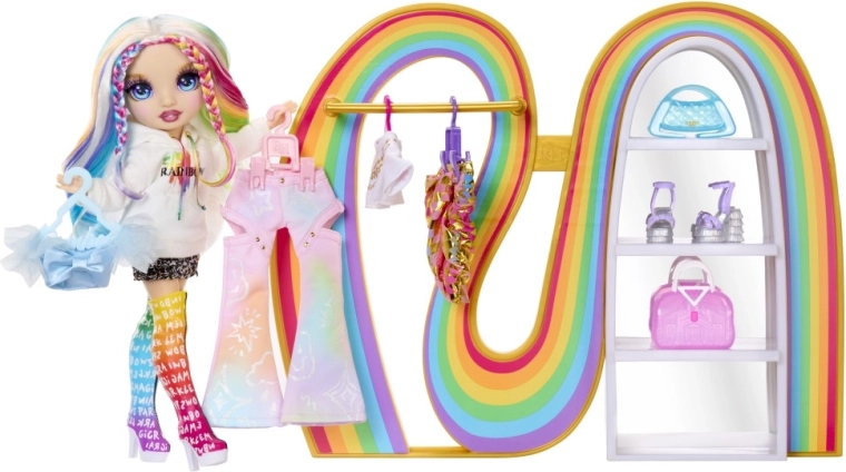 Praktična omara in stojalo za obešalnike