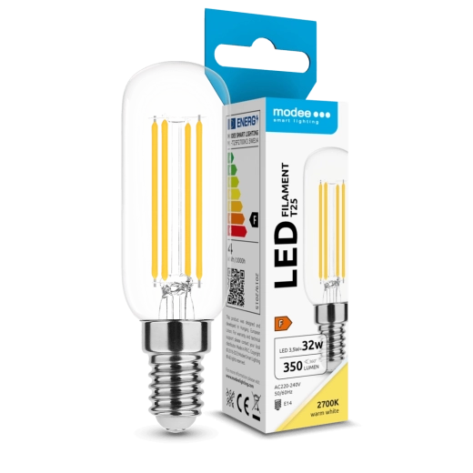 Modee LED žarnica filament T25 3,5 W E14 350 lm topla bela