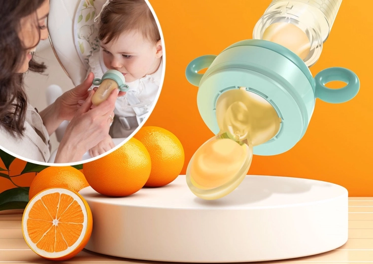 Žlička za pireje in kaše 2 v 1