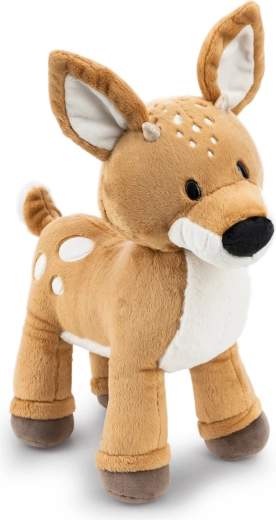 Nici plush fawn René 27 cm, standing – Green collection