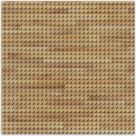 Dizajnerska podlaga za gradnjo – les 25,5 x 25,5 cm