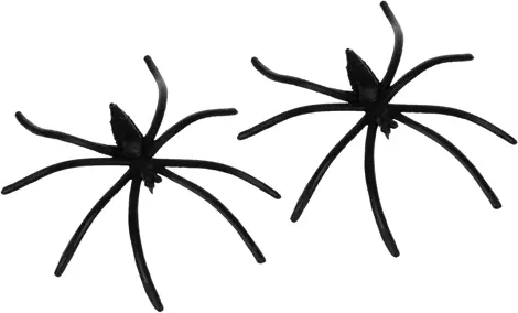 2 spiders for a more realistic decoration