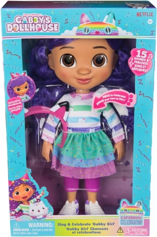 Interaktivna punčka Gabby Girl iz GABBY’S DOLLHOUSE 33 cm