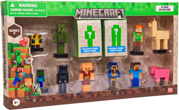 Minecraft štampiljke deluxe box serija 2