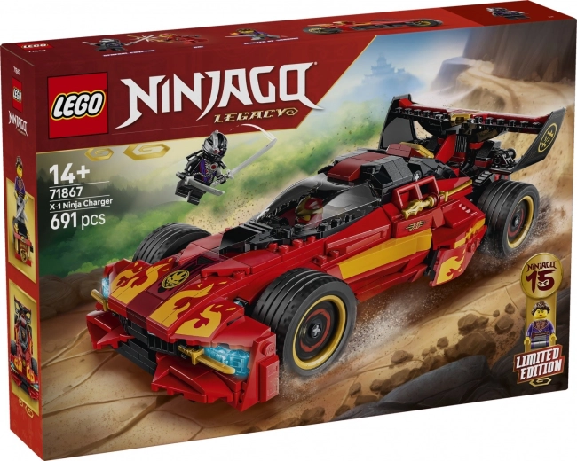 LEGO NINJAGO Ninja dirkalnik X-1 – 15. obletnica