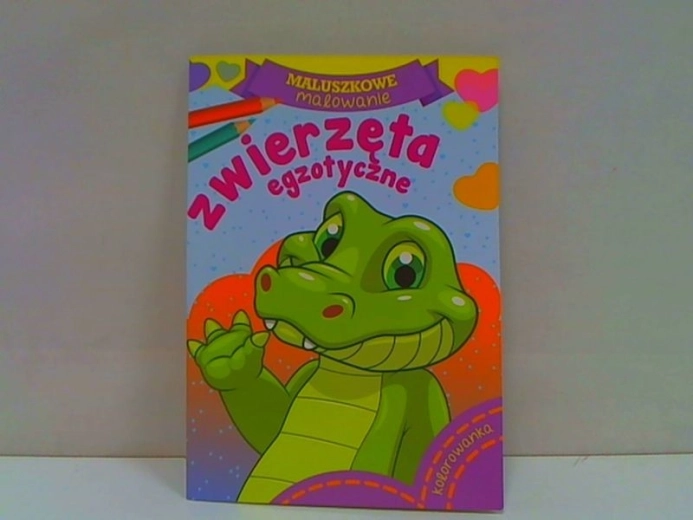 Maluszkowe pobarvanka – eksotične živali
