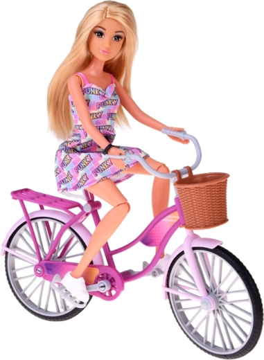 Stajliš kolo s košaro in prtljažnikom