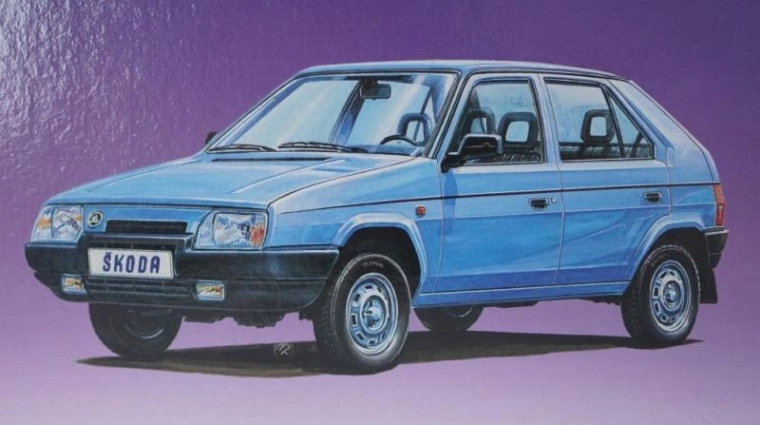 Model avtomobila Kliklak Škoda Favorit