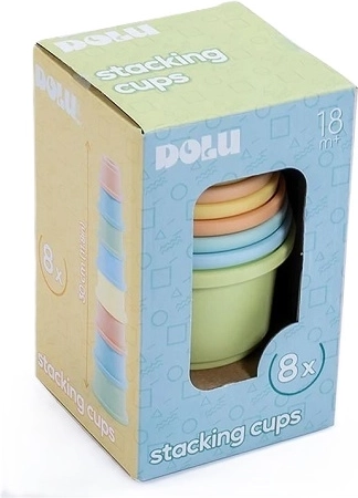 Pastel colors and different sizes