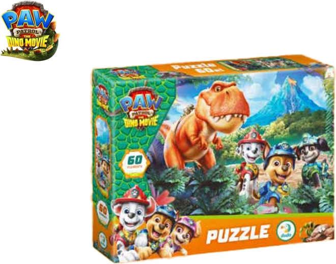 Sestavljanka Paw Patrol: The Dino Movie – 60 kosov