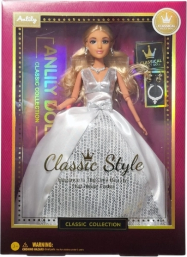 Doll in a ball gown - 1 piece